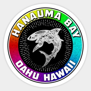 Hanauma Bay Hawaii Snorkeling Beach Oahu Honolulu Sticker